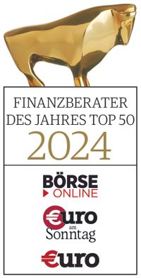 Auszeichnung Finanzberater des Jahres 2024 Top 50