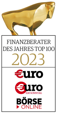 Auszeichnung Finanzberater des Jahres 2023 Top 100